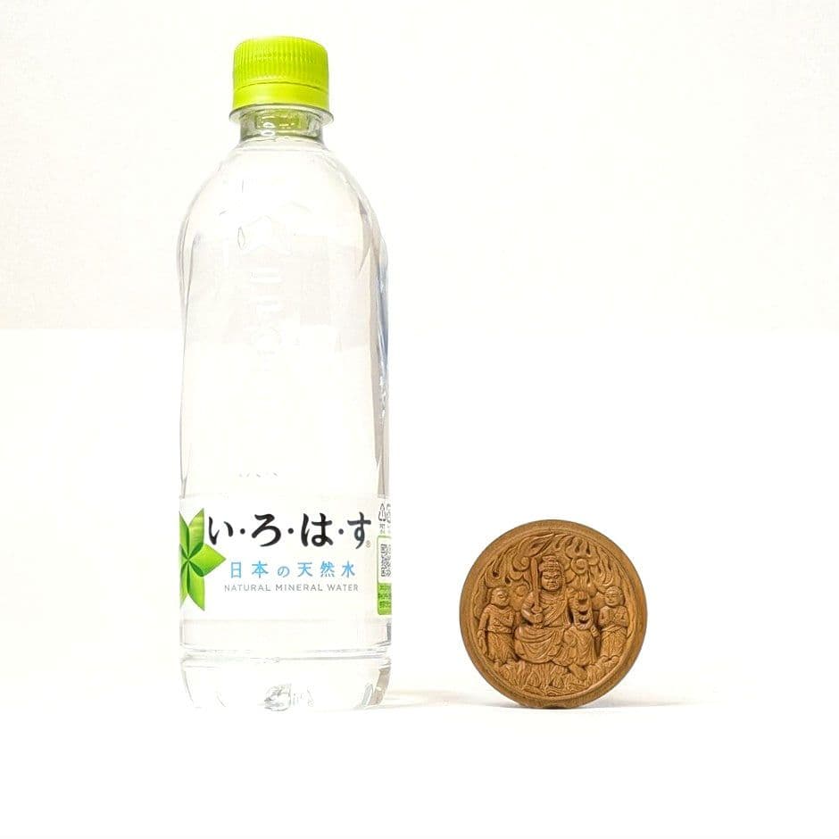 【フォロー割・新品】 香合仏　不動明王　白檀　仏龕　懐中仏　不動三尊