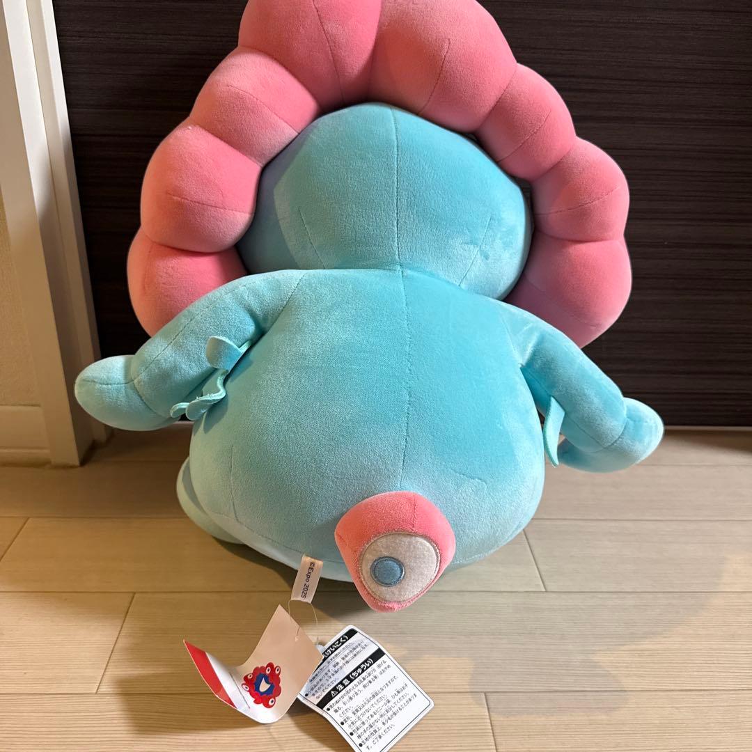 【完売品】再販なし！ほあほあミャクミャク パステルカラー　ぬいぐるみ　大阪万博