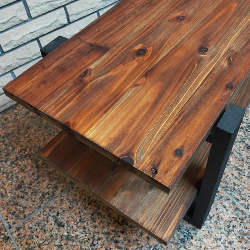 テレビ台 150 アンティーク テレビボード 木製 ハンドメイド シェルフ 本棚