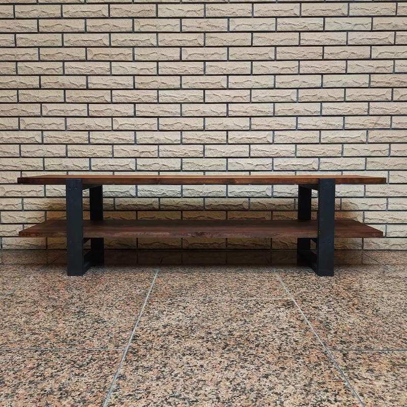 テレビ台 150 アンティーク テレビボード 木製 ハンドメイド シェルフ 本棚