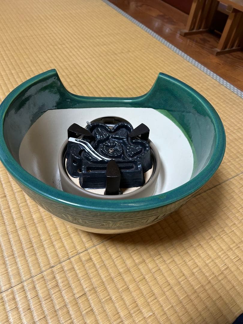 風炉型　電熱器　茶道用ヒーター