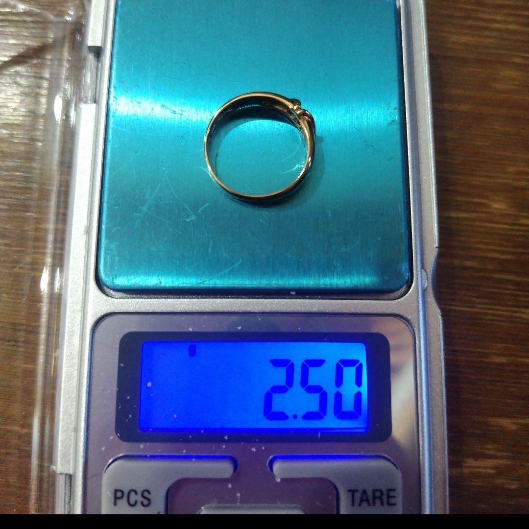 セイコー　リング　10号　K18 18金　新品仕上　SEIKO　ダイヤ