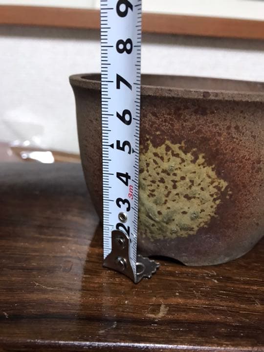 盆栽鉢　超お洒落なミニ植木鉢盆栽鉢信楽山野草サボテン多肉植3点