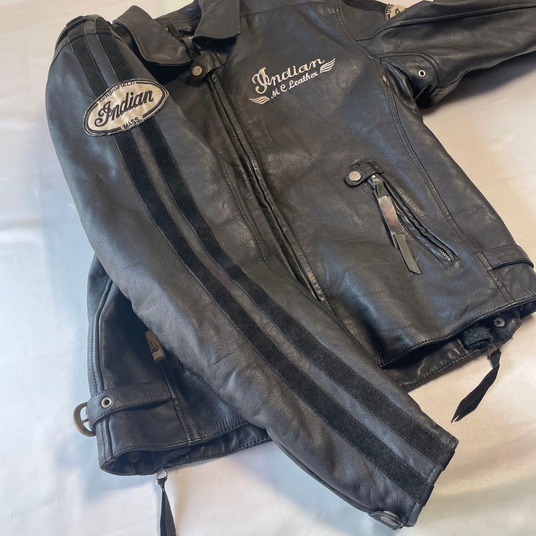 専用　インディアンモーターサイクル　カウレザー　牛革　シングル　レザージャケット