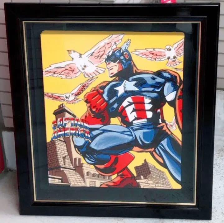 スティーブカフマン キャプテンアメリカ アベンジャーズメンバー！ポップアート