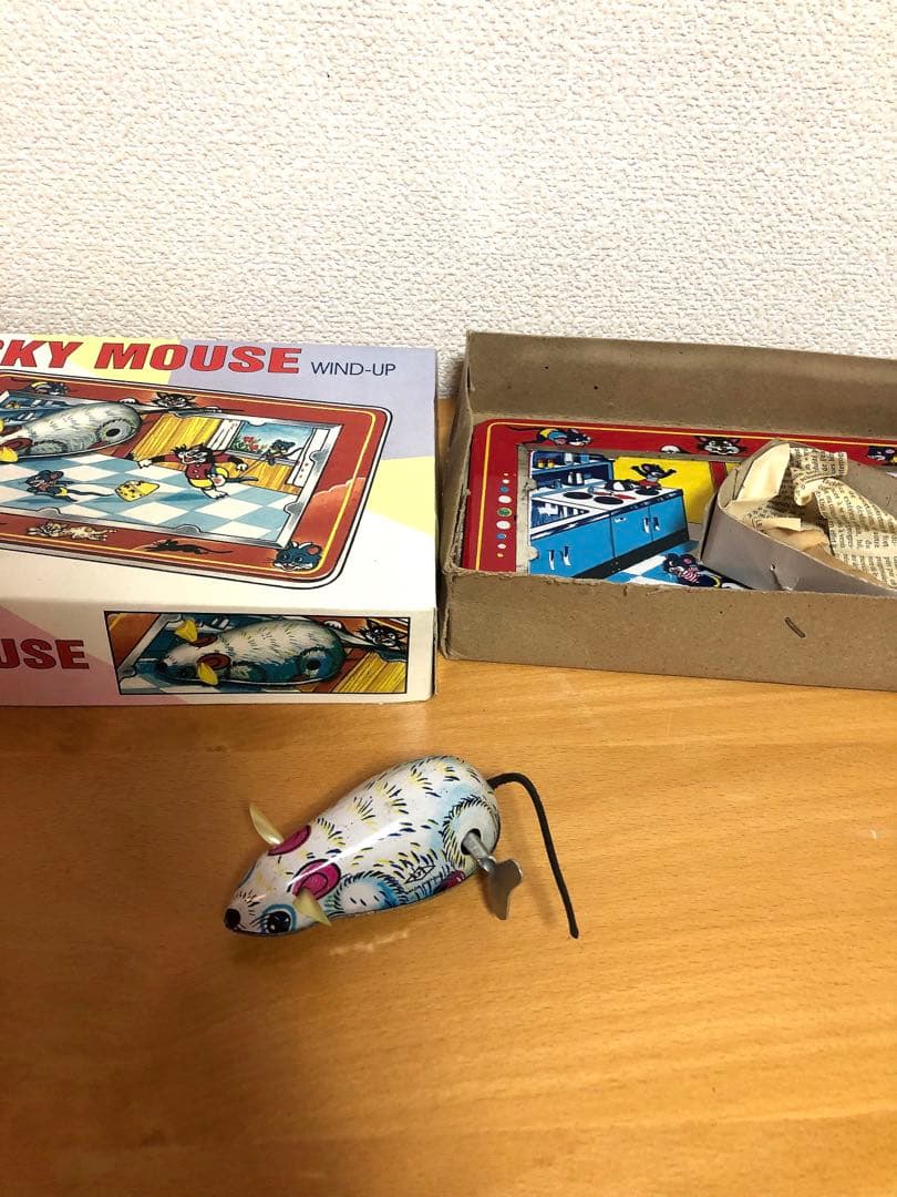 LUCKY MOUSE WIND-UP ビンテージ玩具