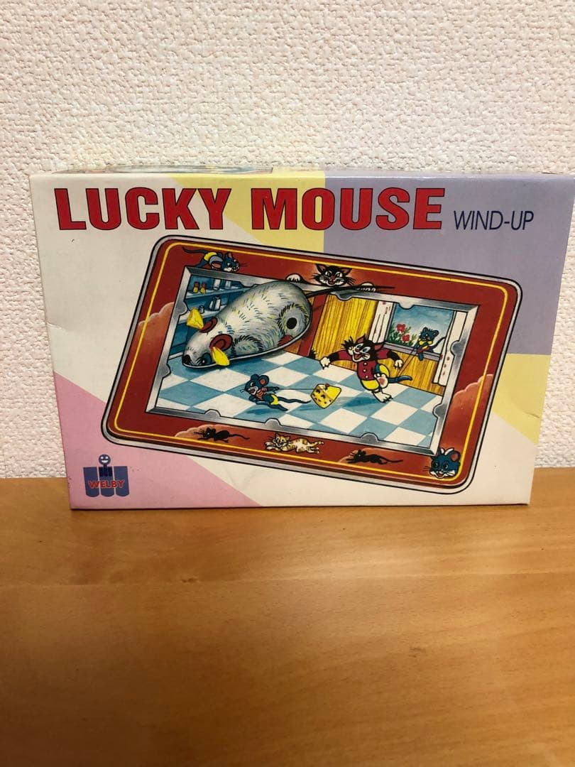 LUCKY MOUSE WIND-UP ビンテージ玩具