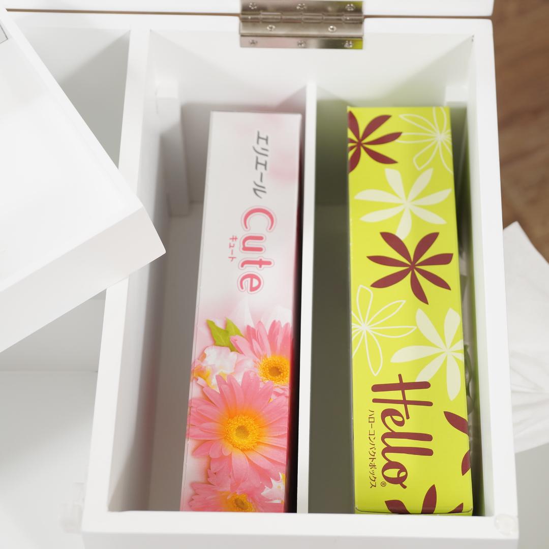 フォロー割【新品】たっぷり収納 コスメワゴン　お洒落 ドレッサー