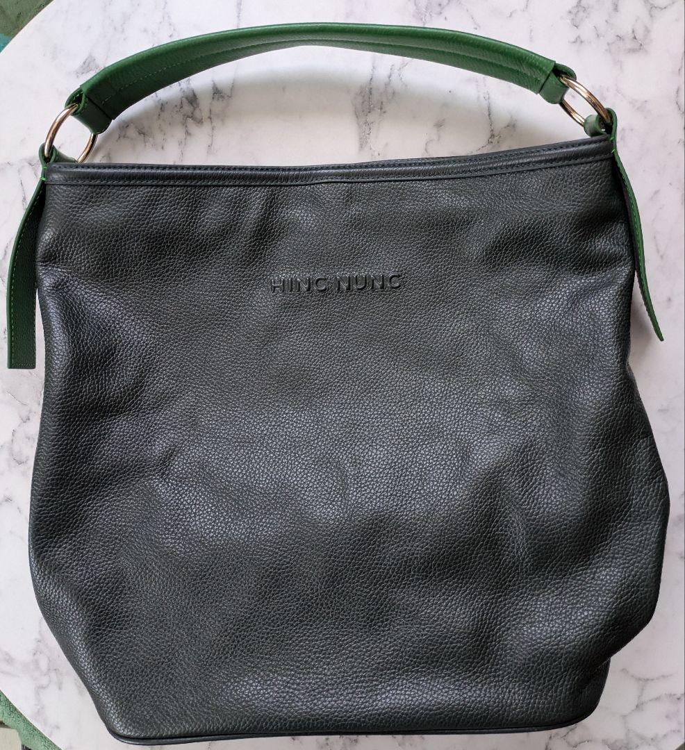 HINC NUNC ヒンクヌンク　レザーバッグ