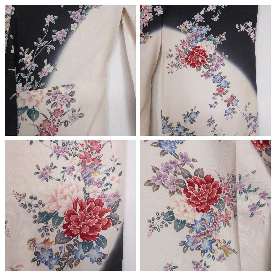 chika200555 R7SK1327 振袖+帯 2点セット 六通柄