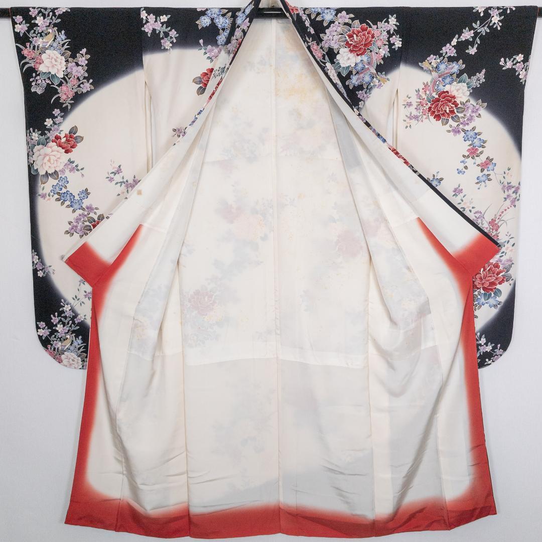 chika200555 R7SK1327 振袖+帯 2点セット 六通柄