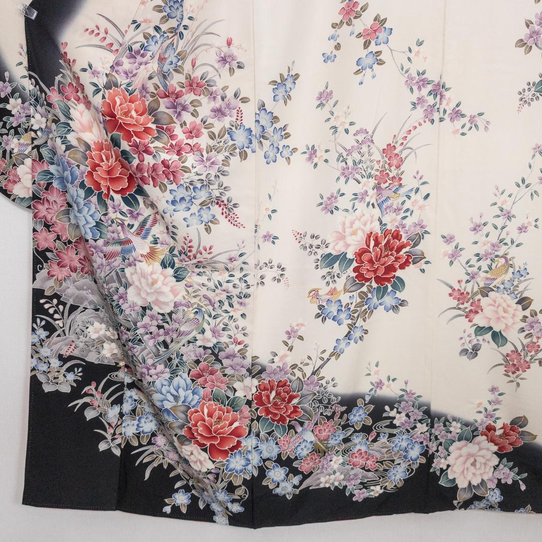 chika200555 R7SK1327 振袖+帯 2点セット 六通柄