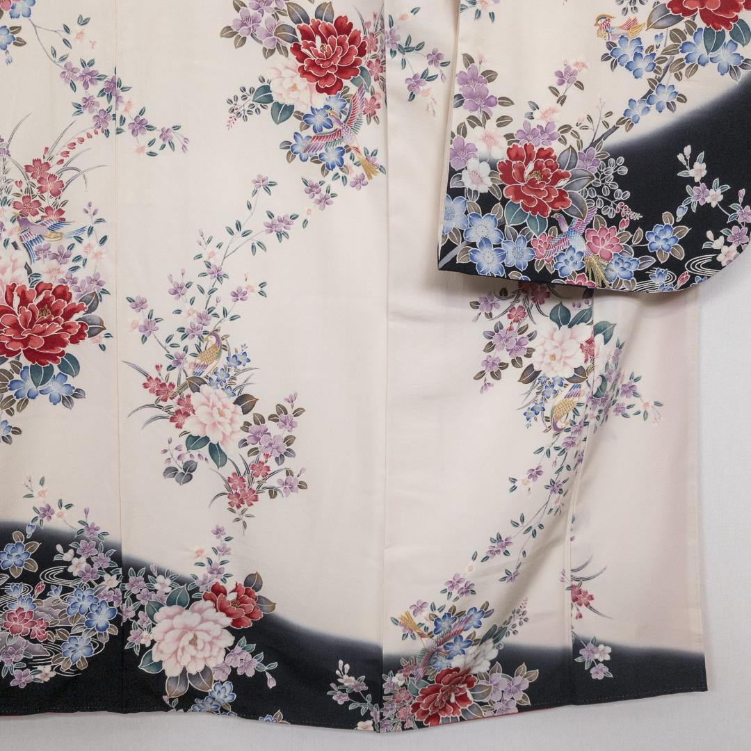 chika200555 R7SK1327 振袖+帯 2点セット 六通柄