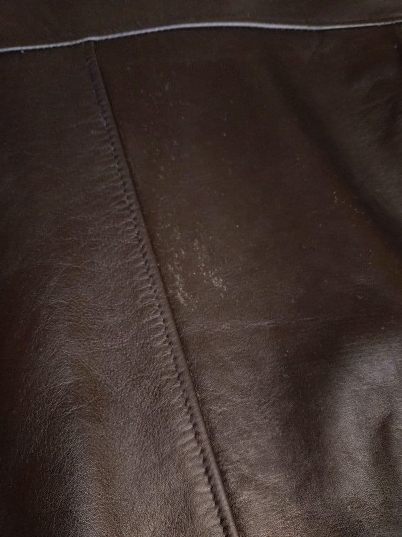 CHEVIGNON シェビニオン 革ジャン レザージャケット 黒 М U美品丈短