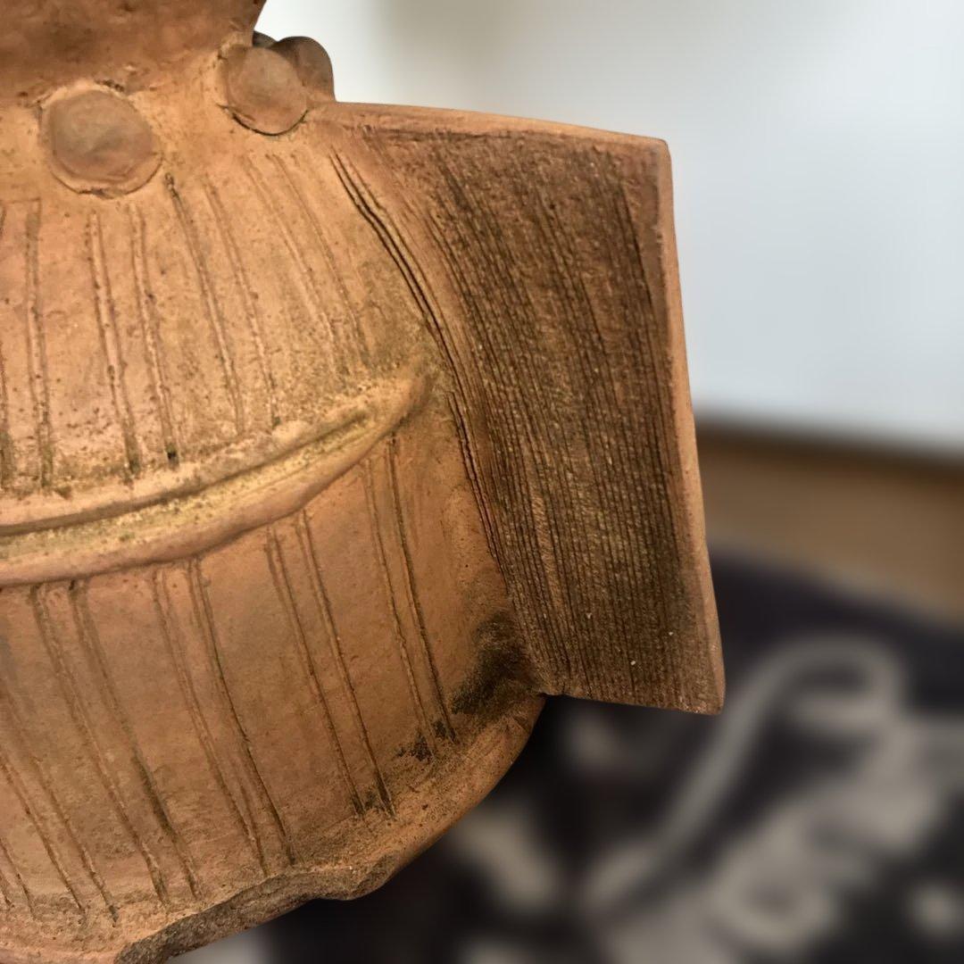 《はにわ》花瓶　レトロ置物　高さ53cm