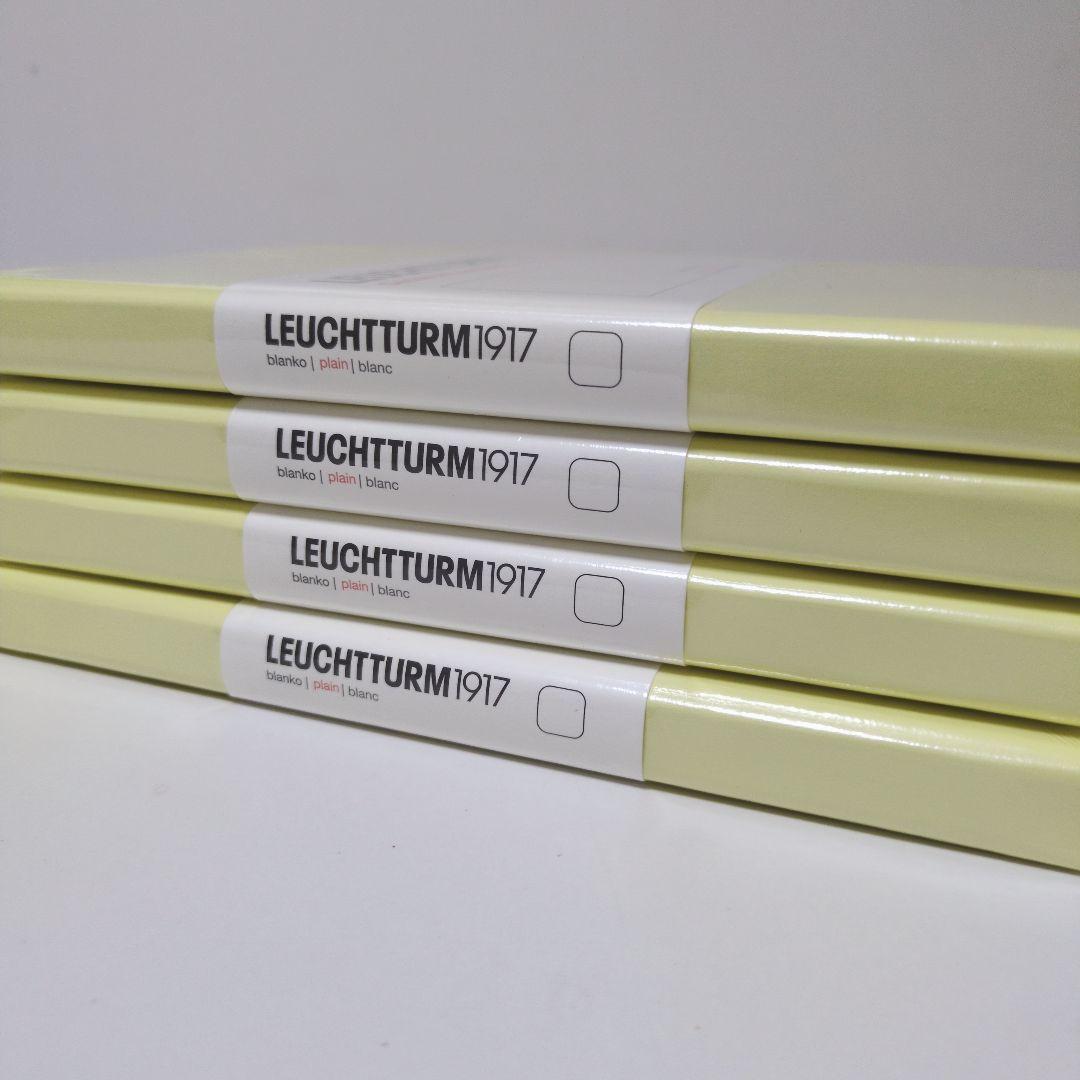 【未開封・4冊まとめ売り】LEUCHTTURM1917 A5 ノート 無地バニラ