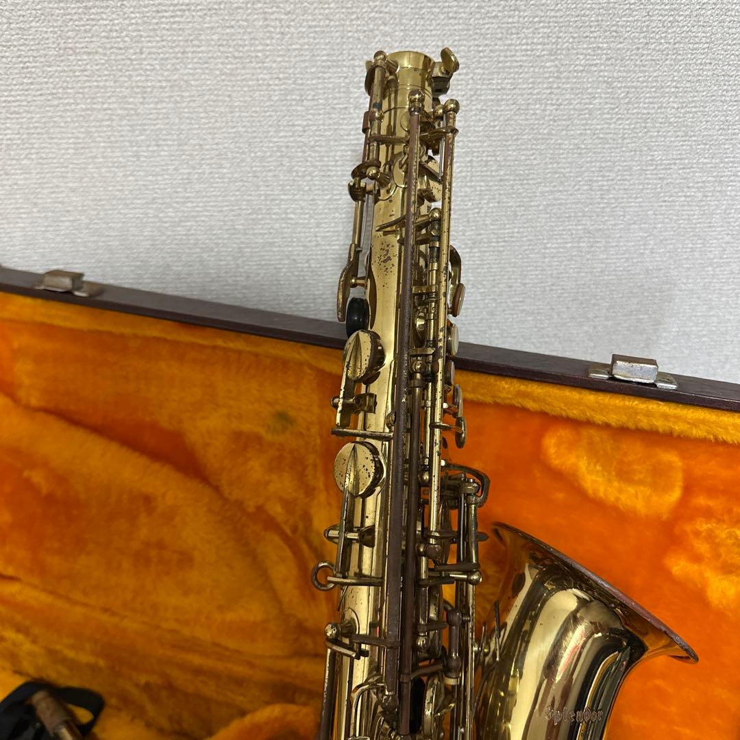 ビンテージ Splendor アルトサックス 管楽器 ケース等 付属