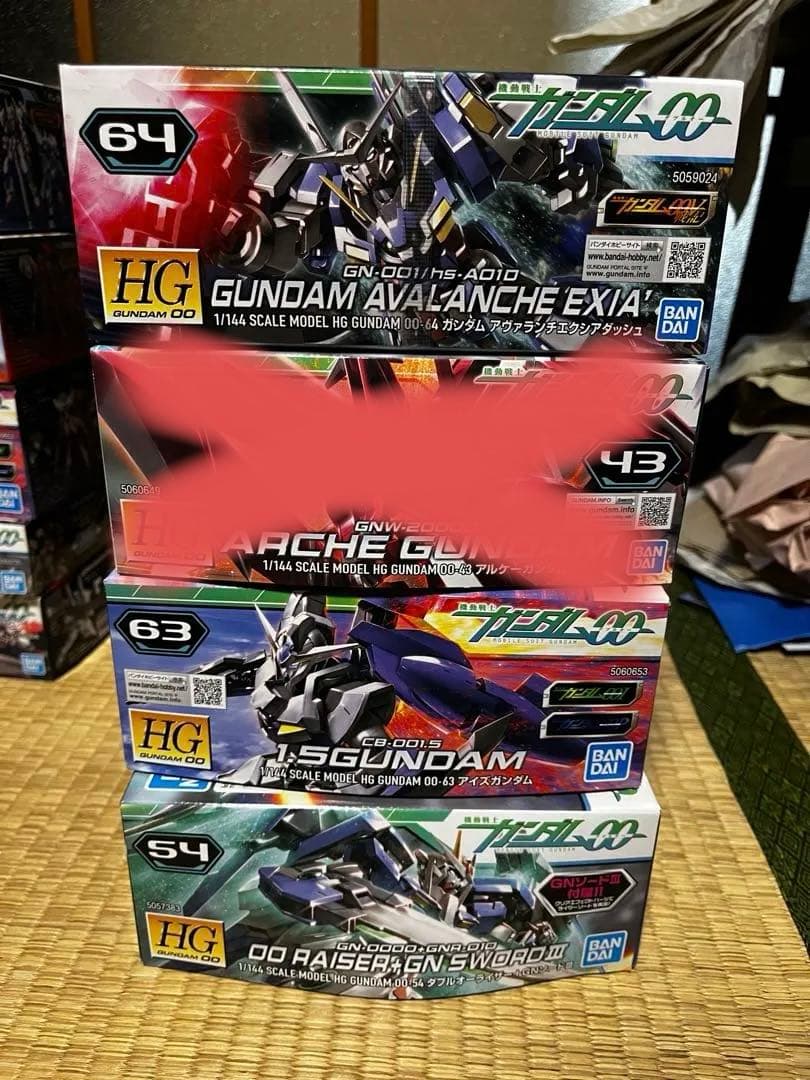 新品 HG ガンダム 00 アヴァランチ アイズ GNソードⅢ