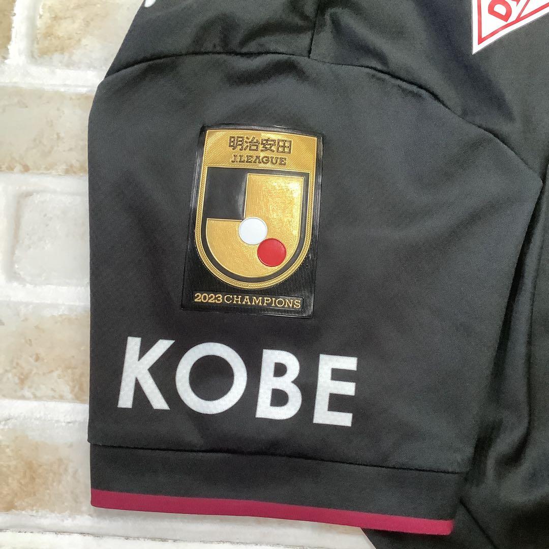 M ユニフォーム　アシックス　サッカー　2024　ヴィッセル神戸　山口蛍　96