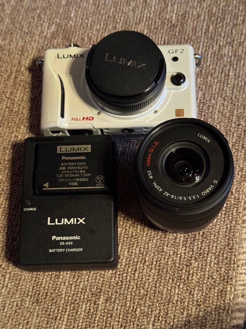 LUMIX GF2 フルHD 一眼レフカメラ セット