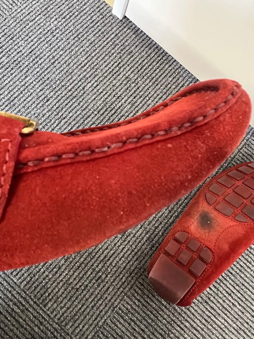 LOUIS VUITTON スウェード シューズ　※カビあり
