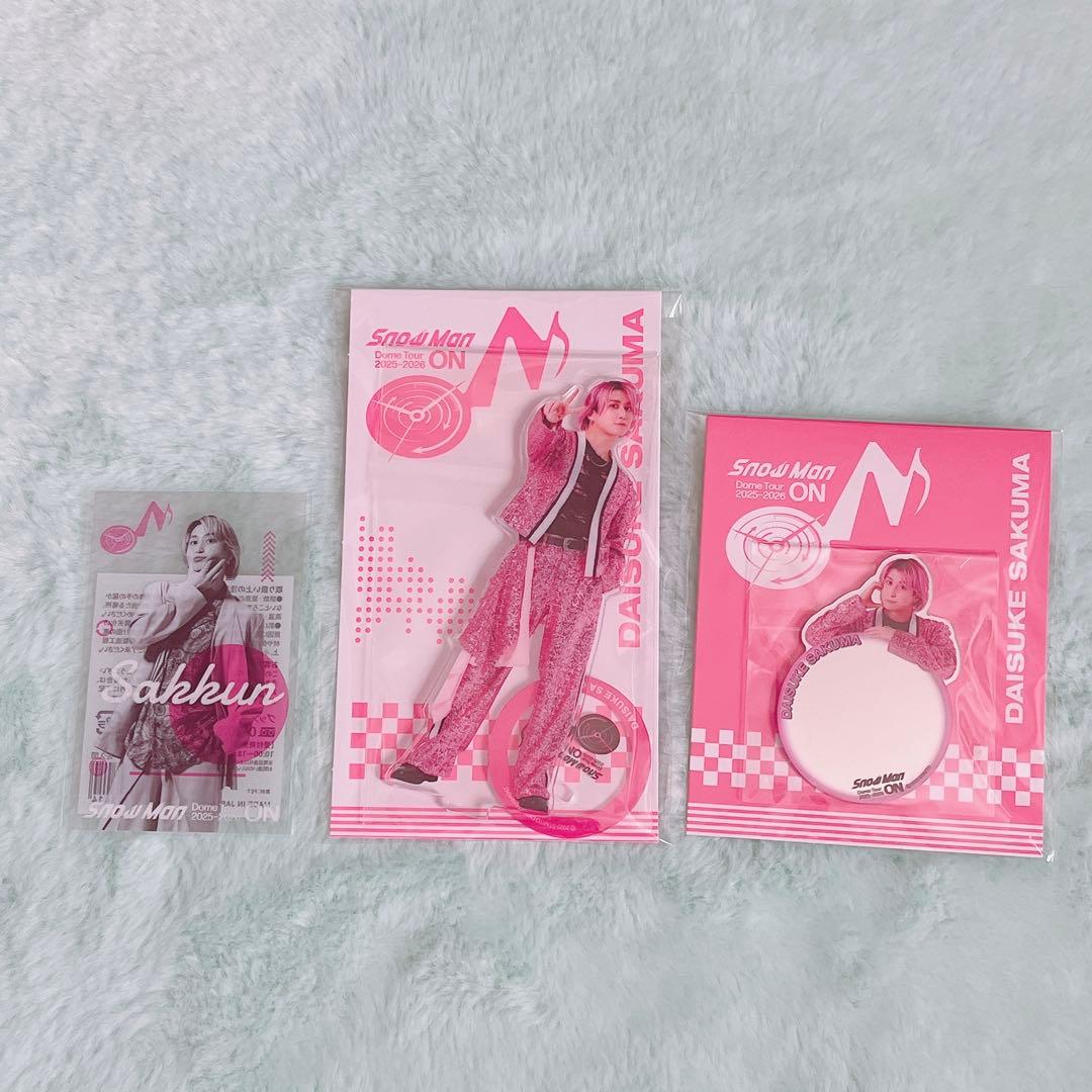 Man Dome Tour 2025-2026 グッズ　全員分