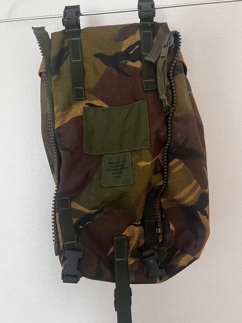 DPM タクティカルベスト（イギリス軍？）DPMリュックサック付き