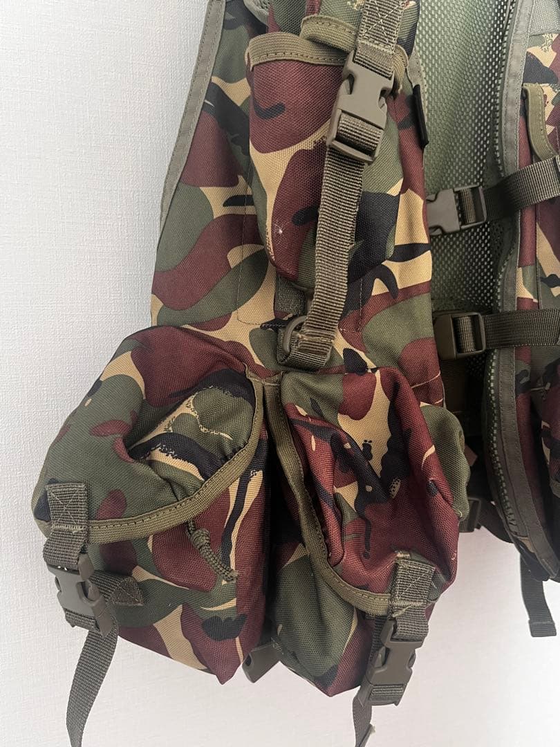 DPM タクティカルベスト（イギリス軍？）DPMリュックサック付き