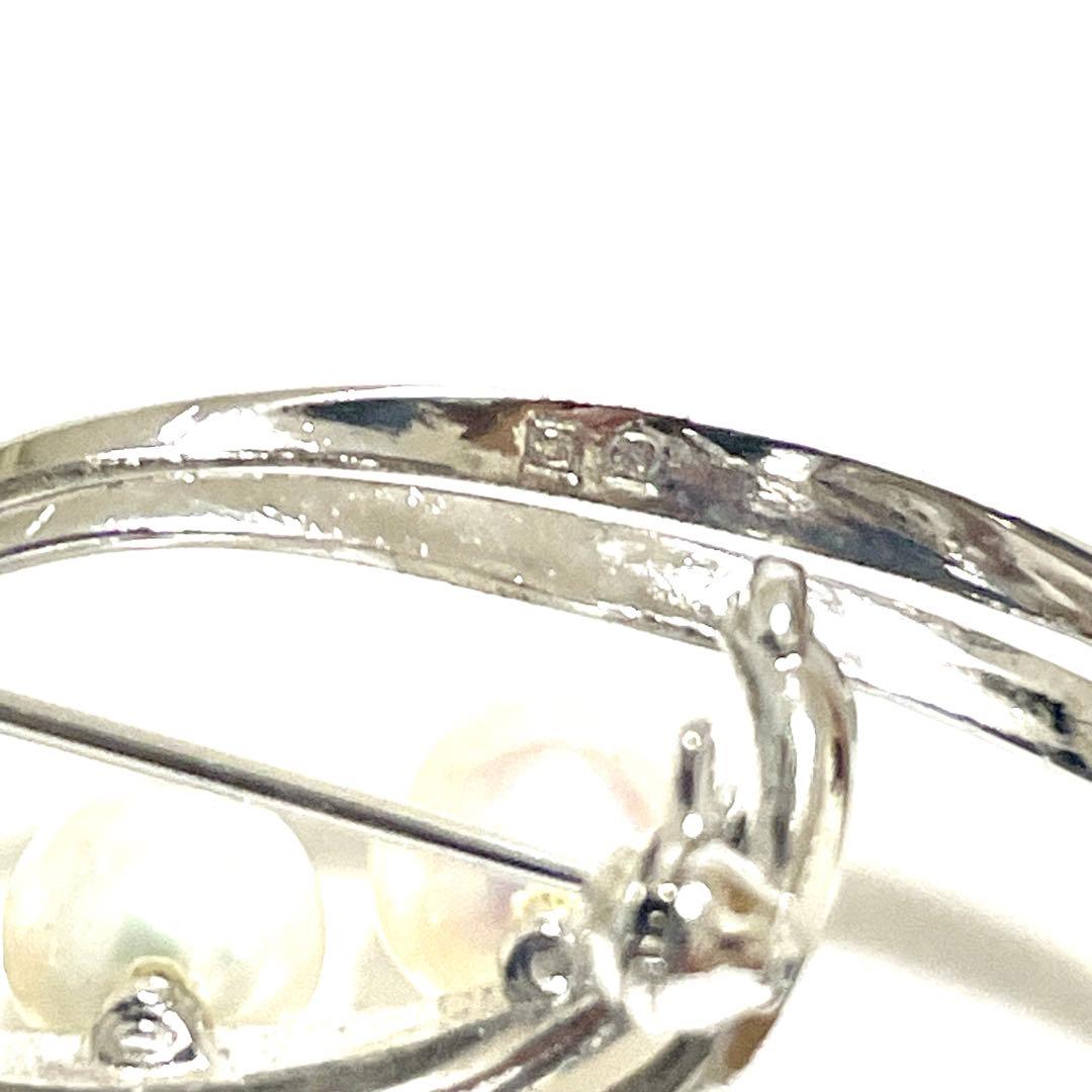 皇室御用達 MIKIMOTO ミキモト アコヤ真珠 パール ブローチ コサージュ