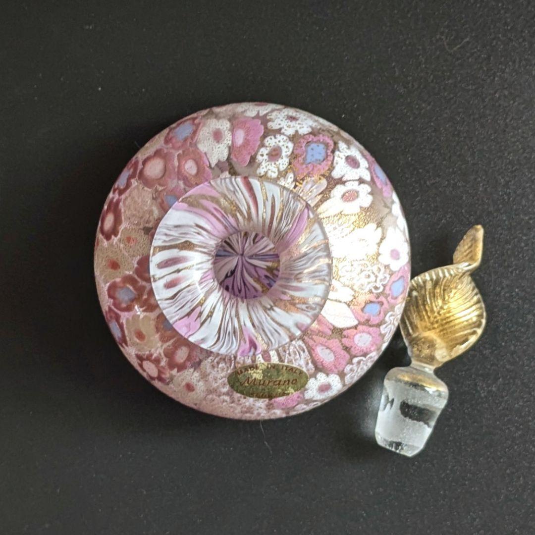 perfume bottle・MURANO，ミルフィオリ・イタリア製