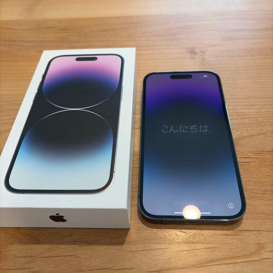 Apple iPhone 14 Pro ディープパープル 256G 本体