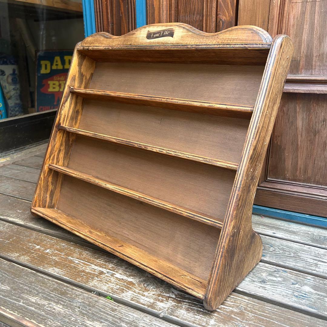 Wooden Display Rack / 木製 ディスプレイ 棚