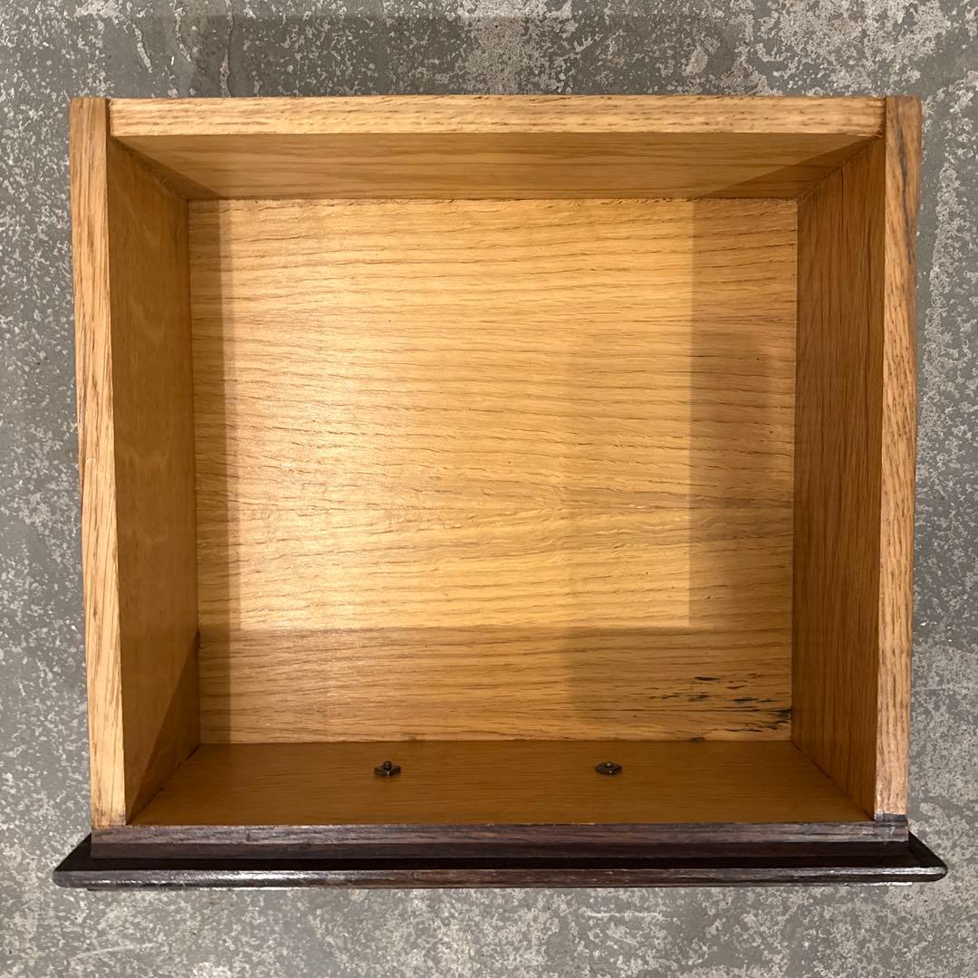 Tomo　ヴィンテージ　木製サイドテーブル　引き出し付き　1