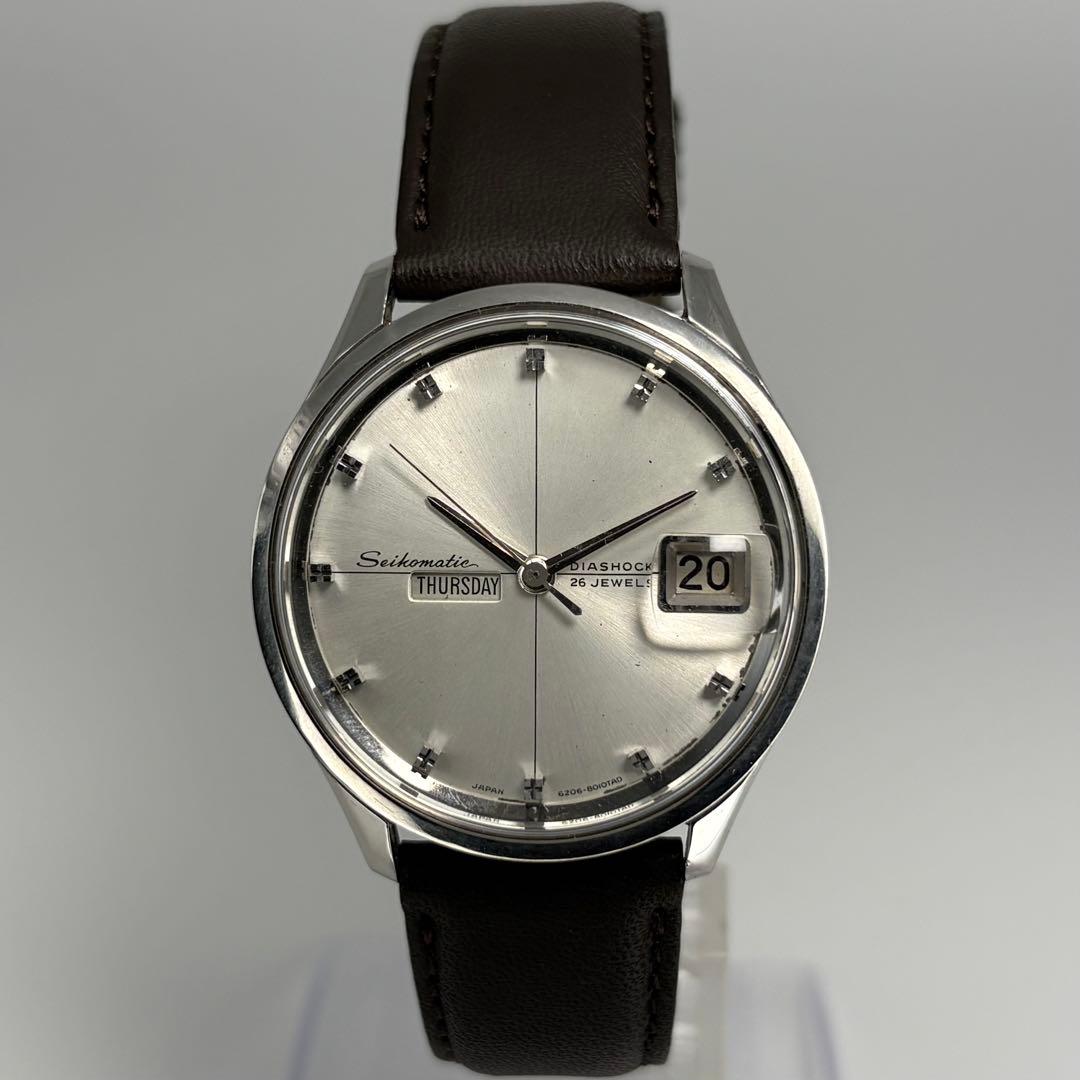 SEIKO セイコー セイコーマチック 1965年製自動巻 風防新品 OH済