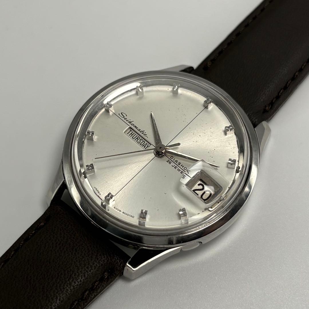 SEIKO セイコー セイコーマチック 1965年製自動巻 風防新品 OH済
