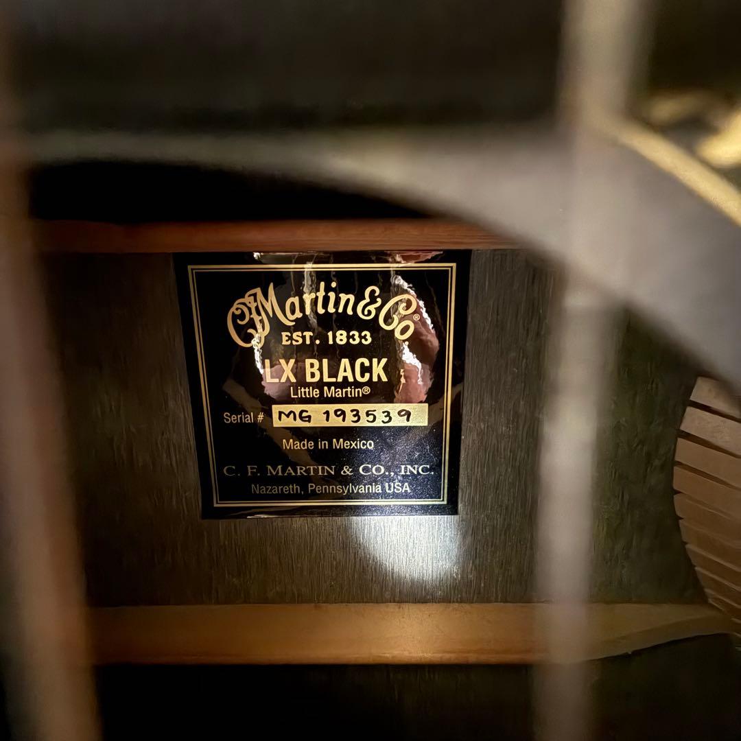 Martin LX BLACK アコースティックギター