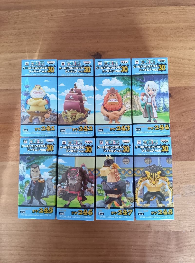 ワンピース ワールドコレクタブルフィギュア vol.30 全8種