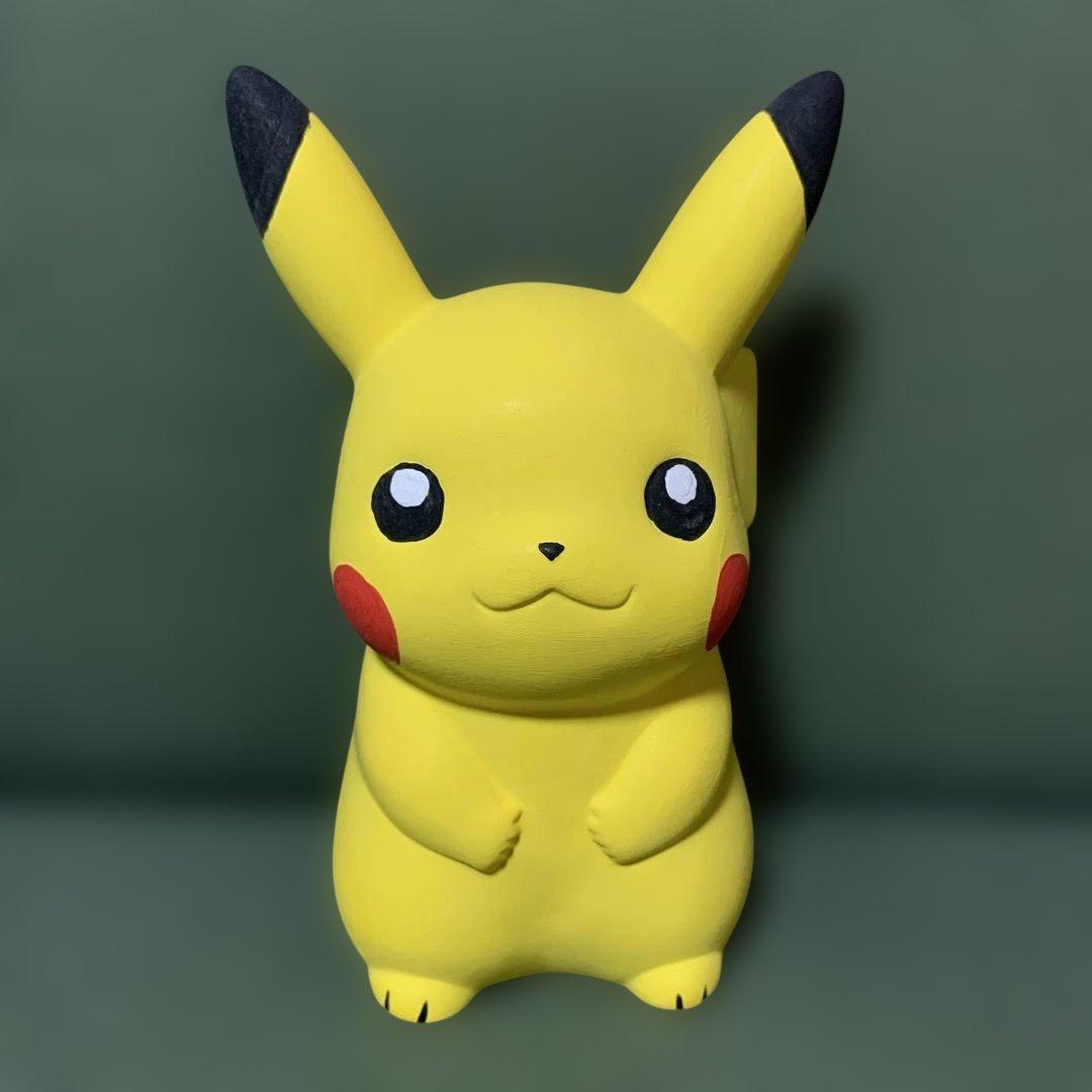 ピカチュウ ぬいぐるみ 置き物 ３体セット TOMY 陶磁器 フィギュア