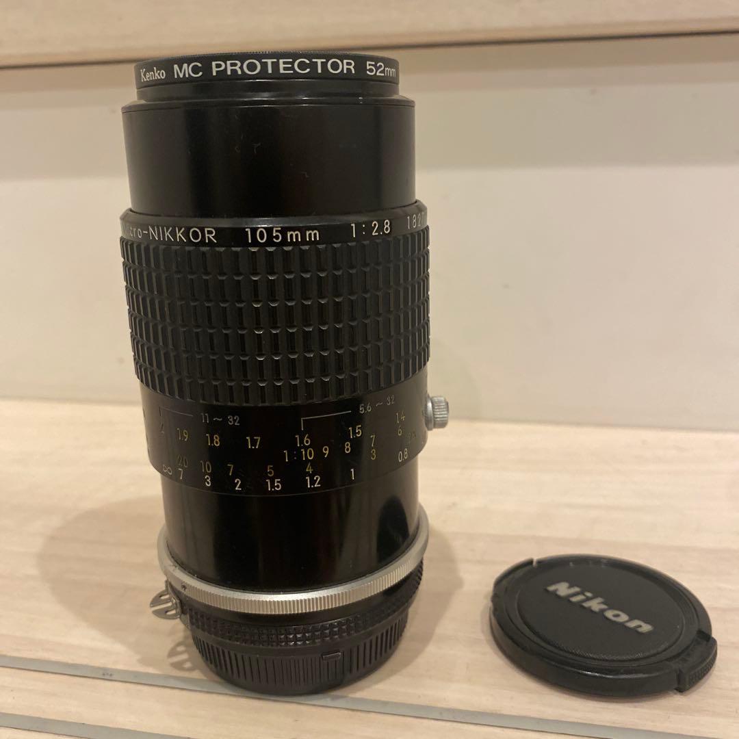 【現状品】Nikon FG-20 一眼レフカメラ ダブルレンズ2本付き