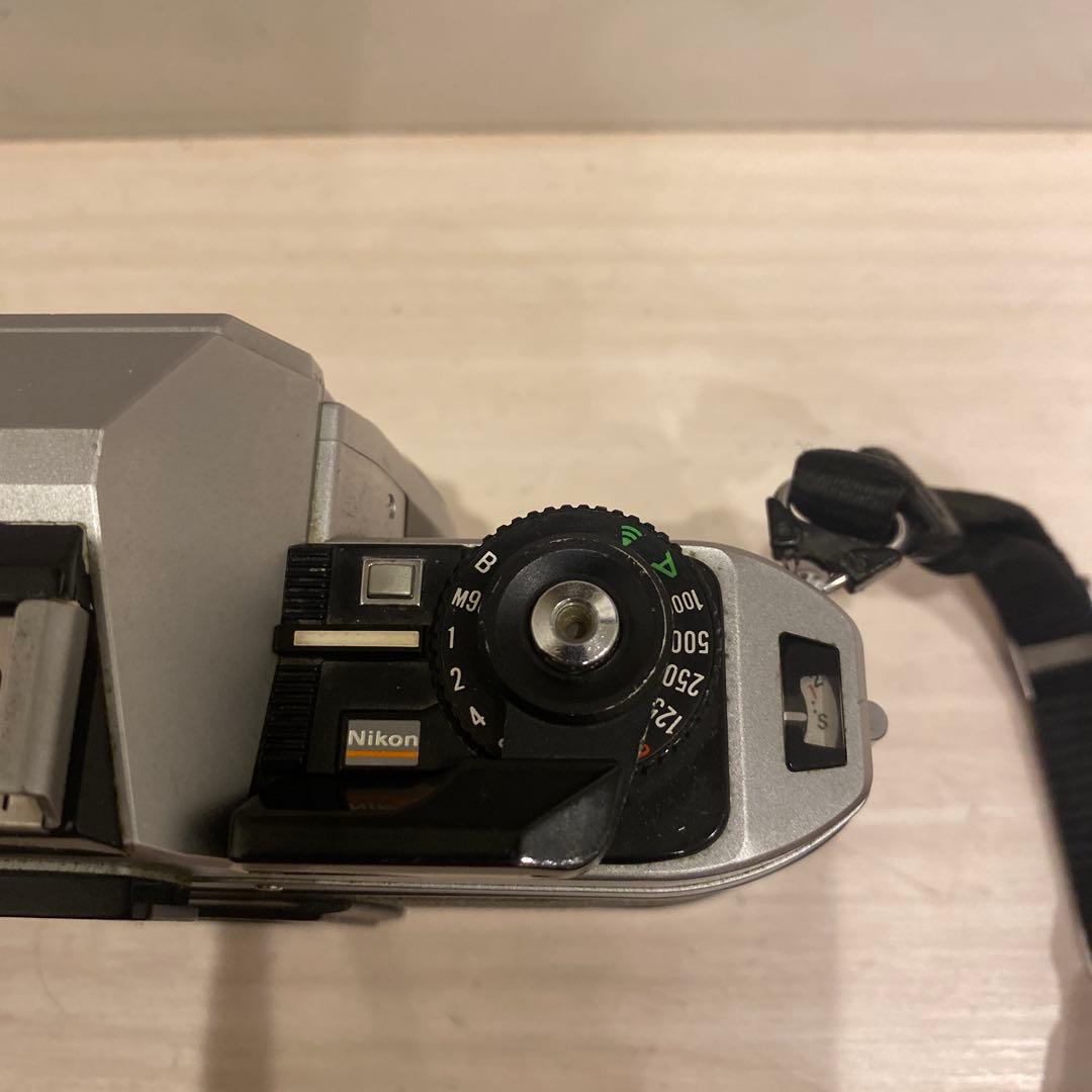 【現状品】Nikon FG-20 一眼レフカメラ ダブルレンズ2本付き