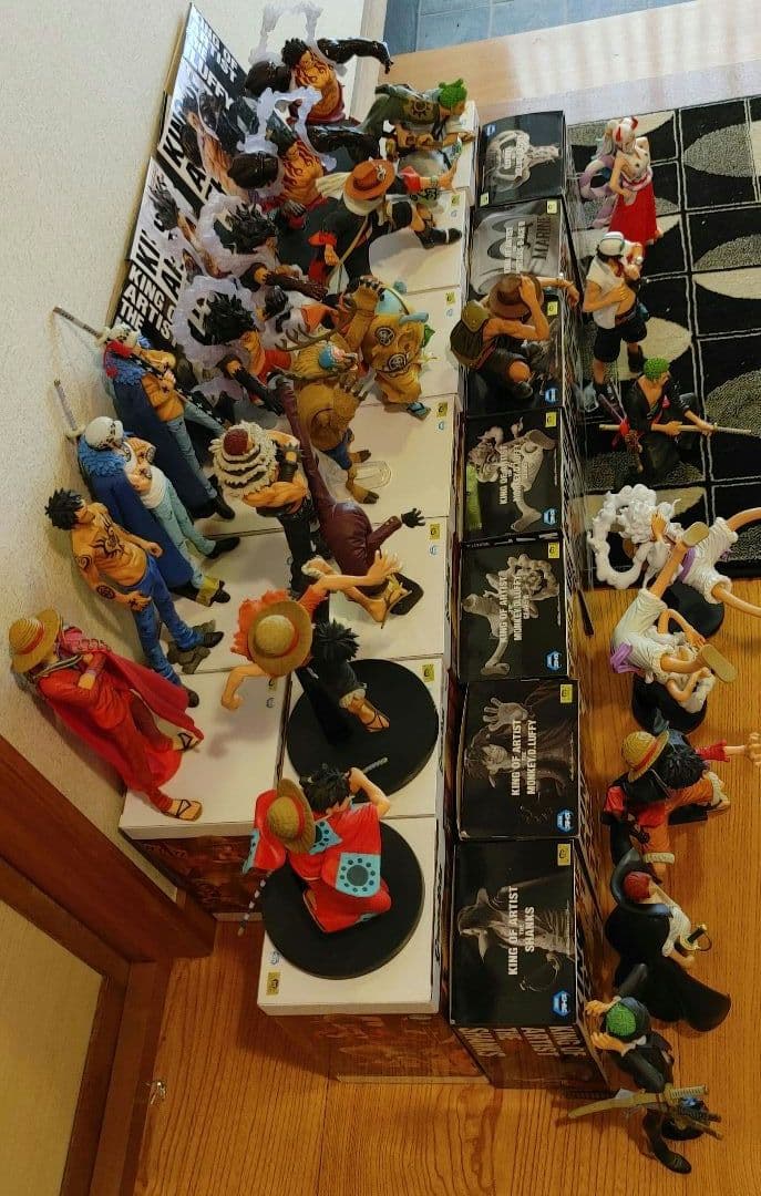 ワンピース レア KING OF ARTIST 開封品　25体まとめ売り