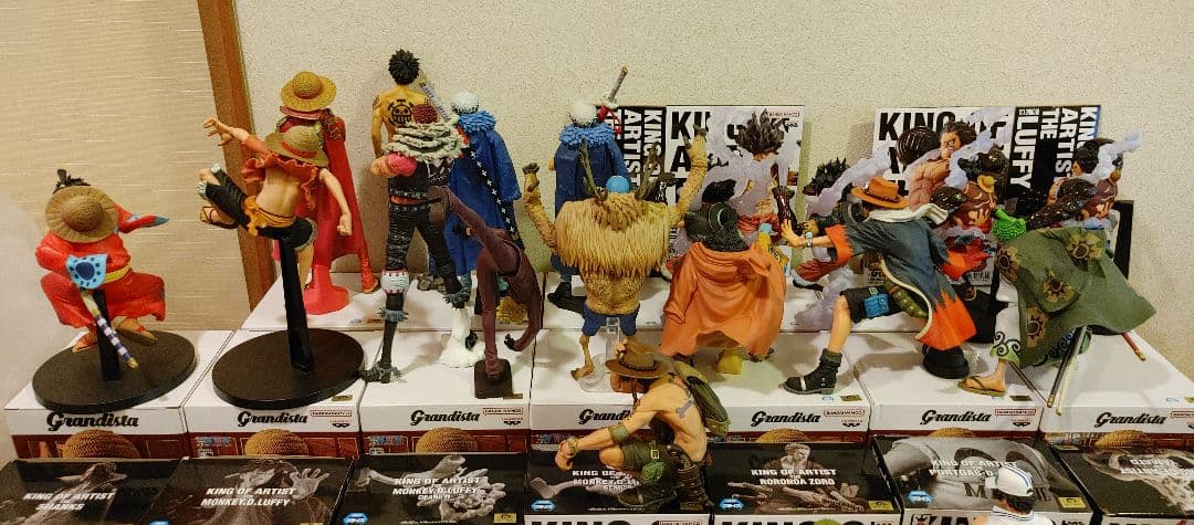 ワンピース レア KING OF ARTIST 開封品　25体まとめ売り