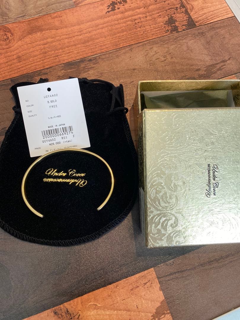 アンダーカバー バングル ブレスレット 女性も可 カッコイイです モテます