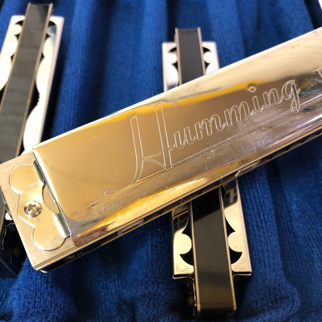 て78● スズキ複音ハーモニカハミングSU-21 Humming 5本