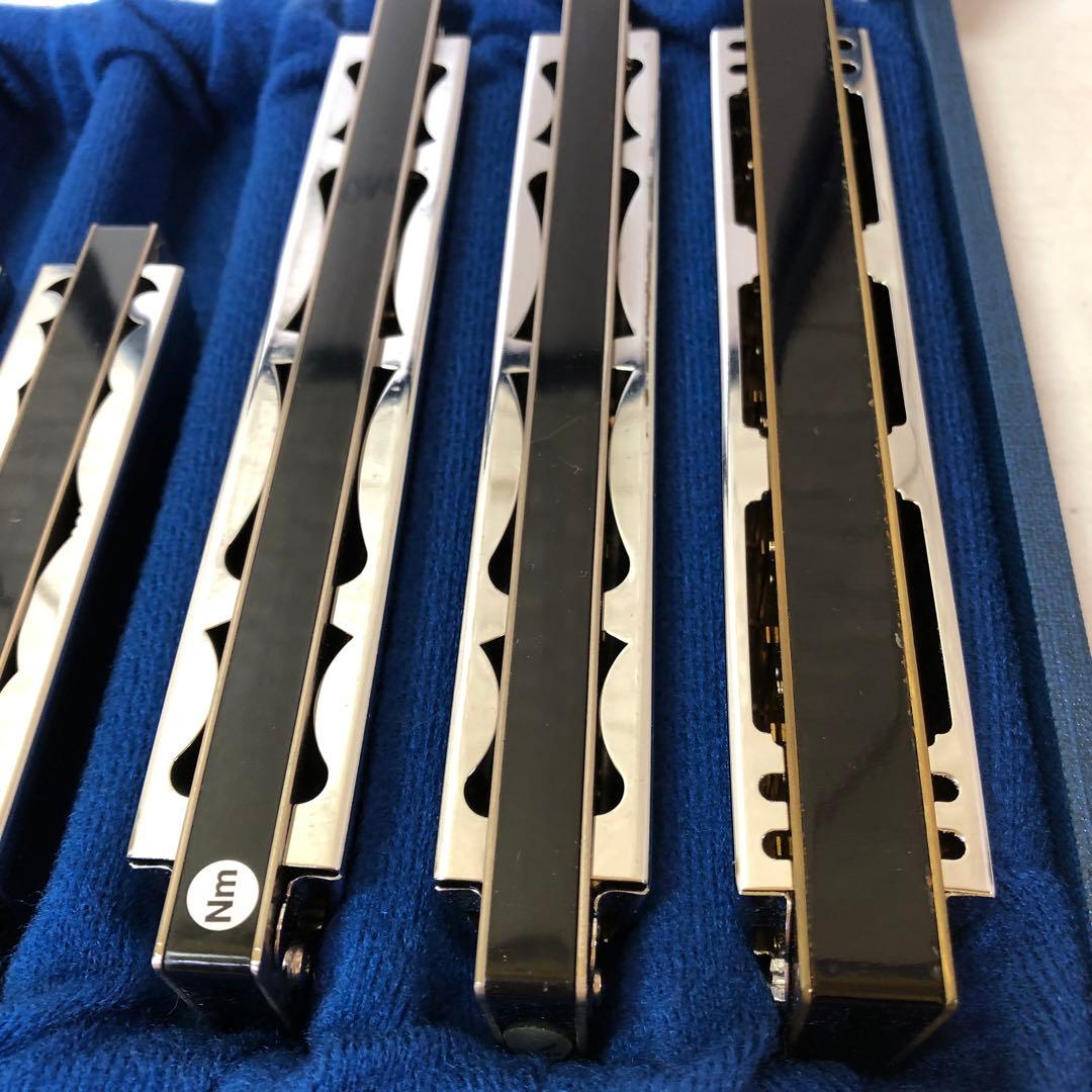 て78● スズキ複音ハーモニカハミングSU-21 Humming 5本