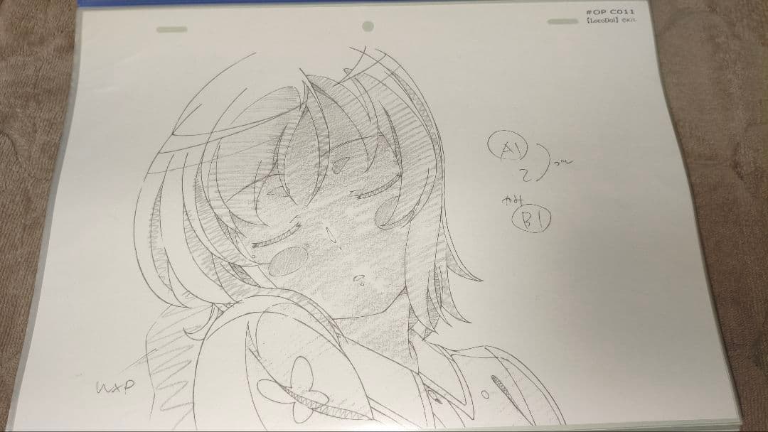 普通の女子校生がろこどるやってみた。原画セット