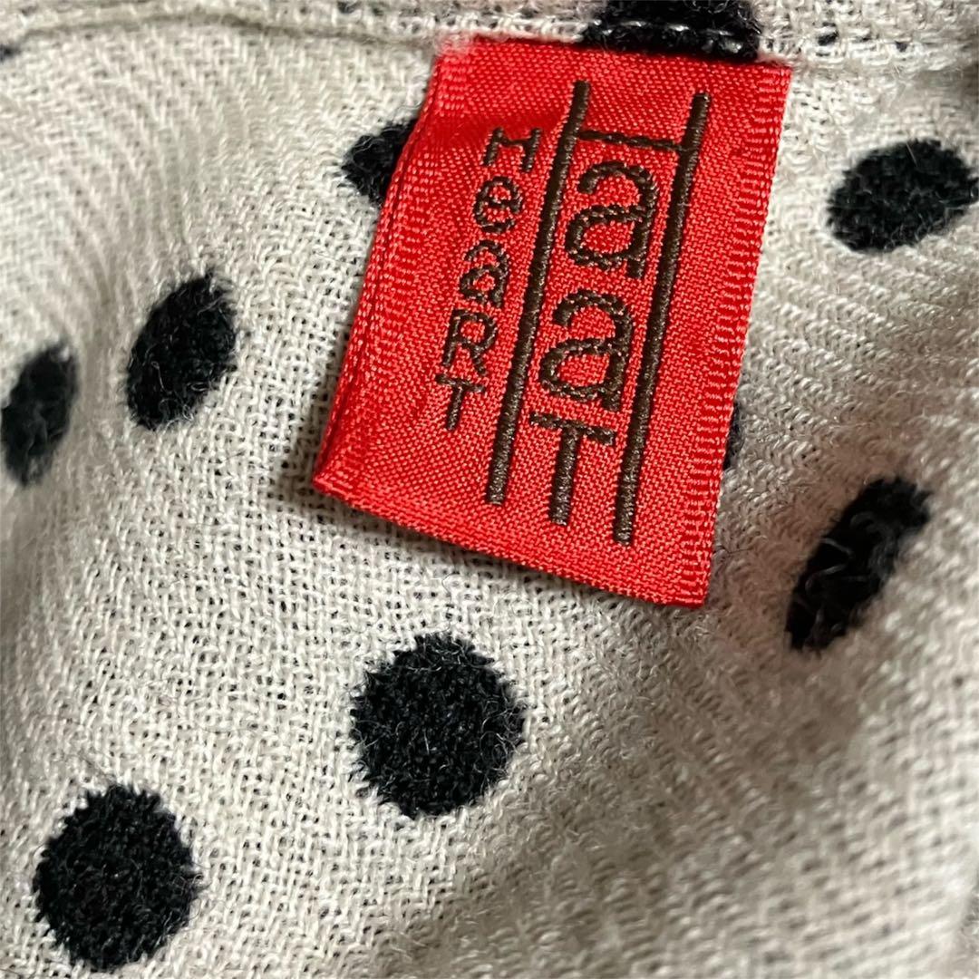 HaaT イッセイミヤケドット柄巻きスカート Mサイズ