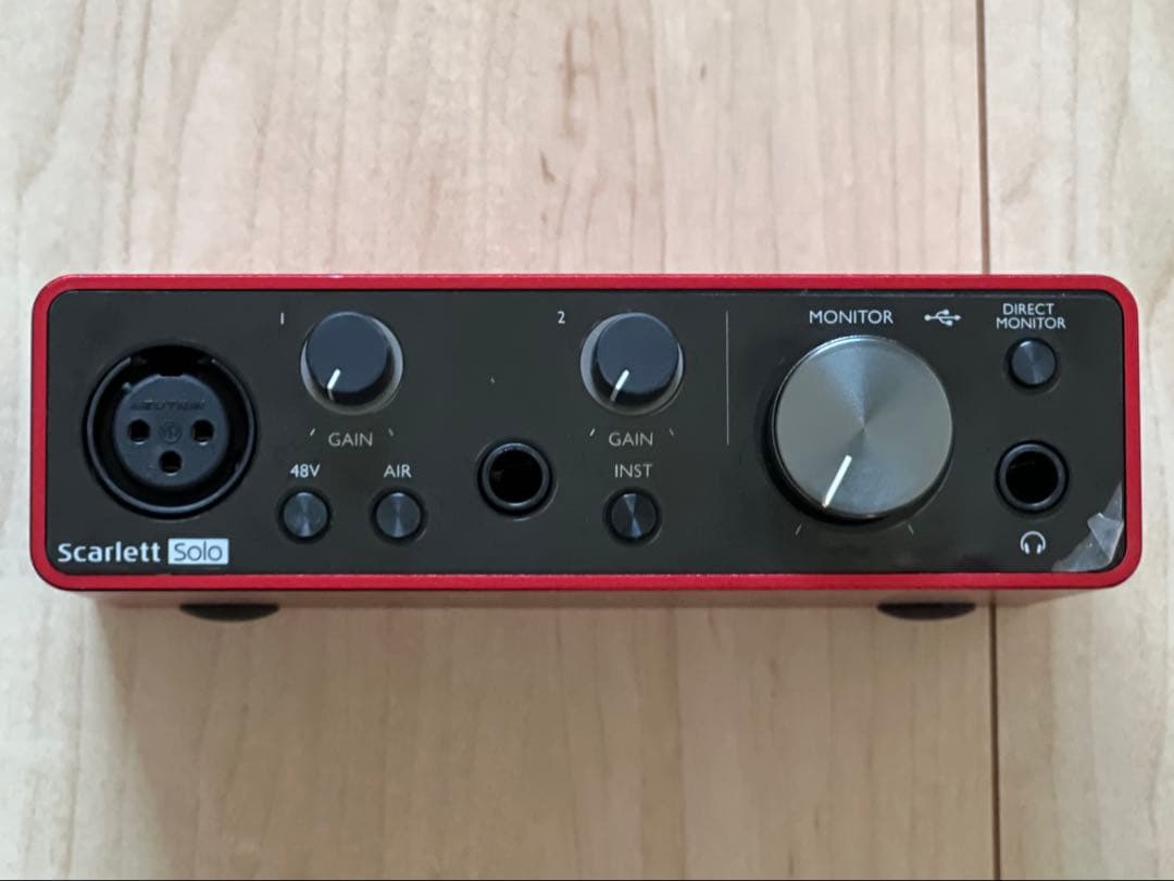 Focusrite Scarlett Solo 3rd Gen 【箱無し】
