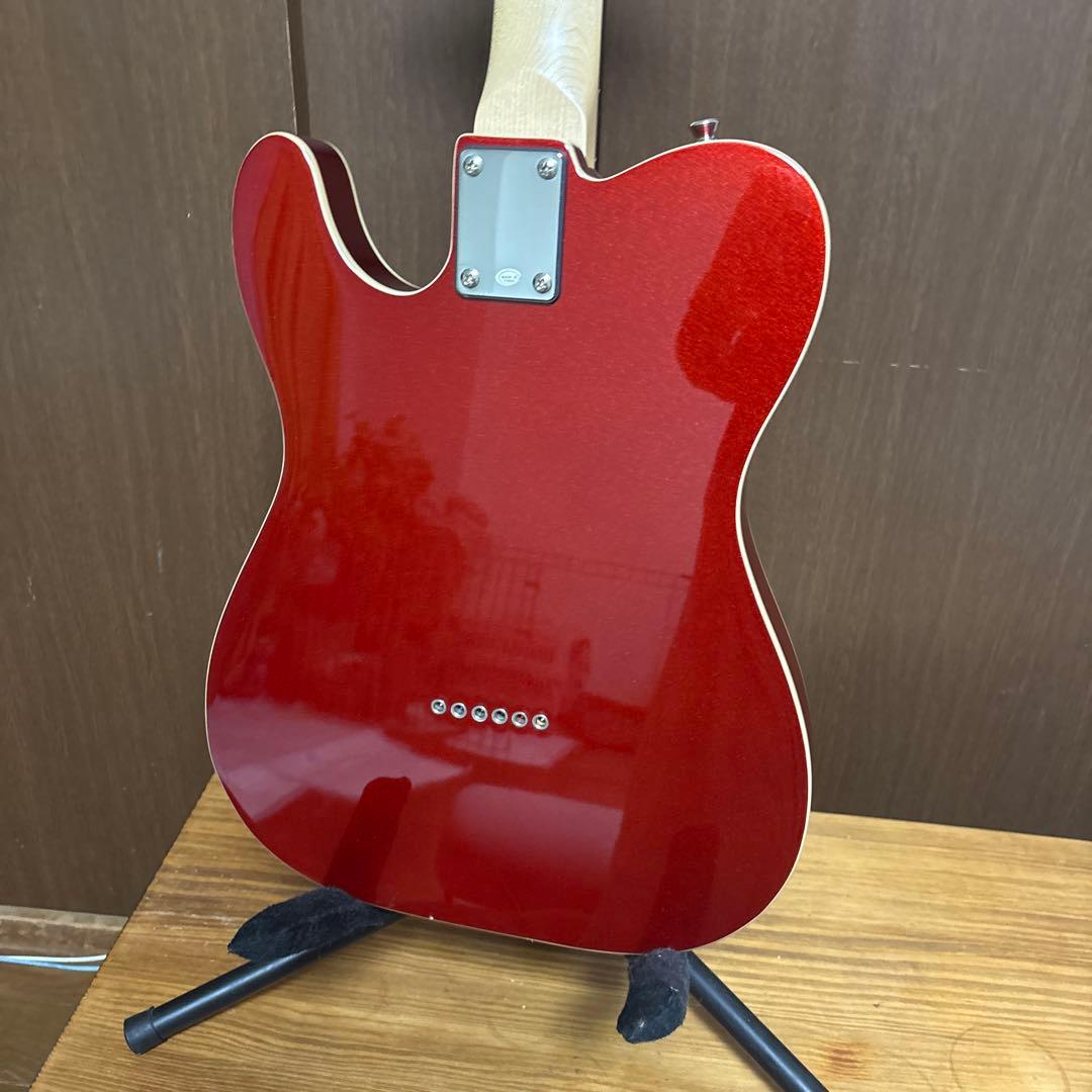 Bacchusテレキャスタータイプ キャンディアップルレッド