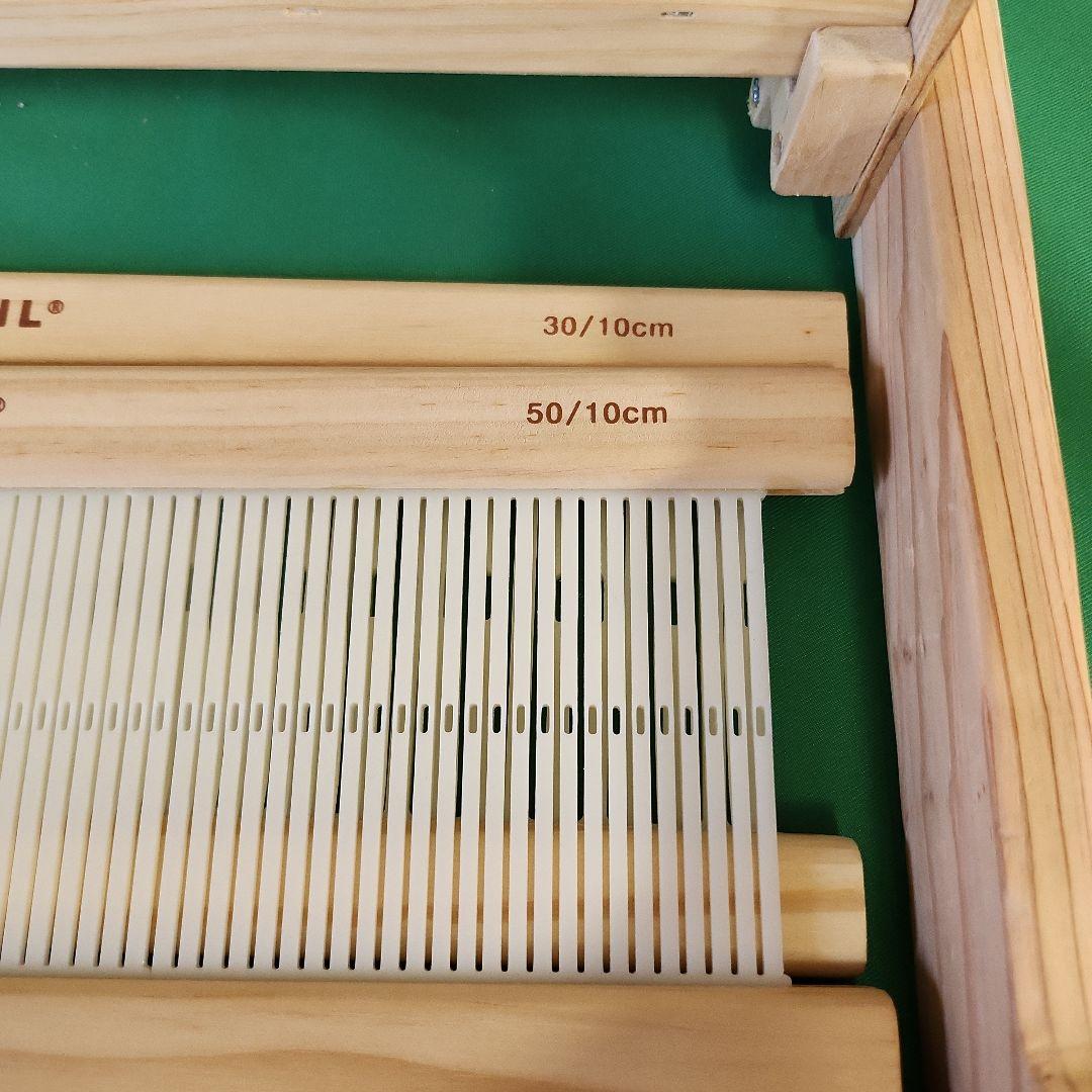 naoko 　機織り機　卓上織り機　Loom 30用ヘドルが使える